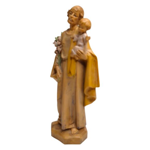 1985 FONTANINI # 657 Depose Italy JOSEPH & BABY JESUS 6.5" Figurine SIMONETTI - Picture 5 of 8